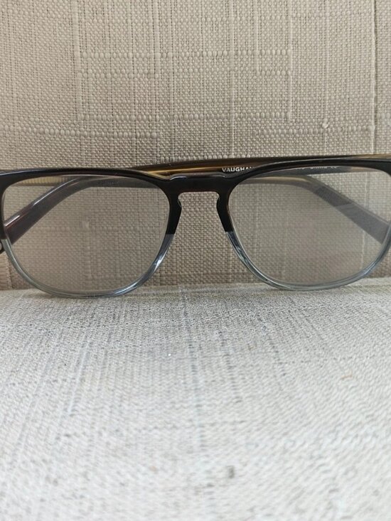 Warby Parker Eyeglasses Frame Brown/Gray Tone VAUGHAN 325 Unisex Eyewear Glasses main image 8